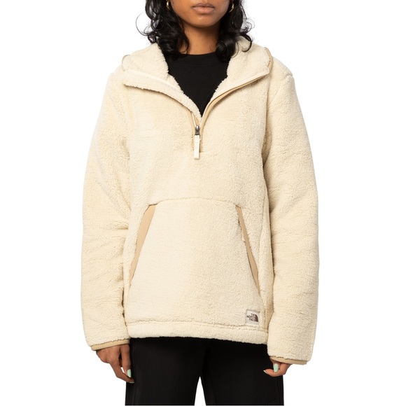North‎ Face Campshire Hoodie Sz. M Wet Sand/Tan - Picture 1 of 15